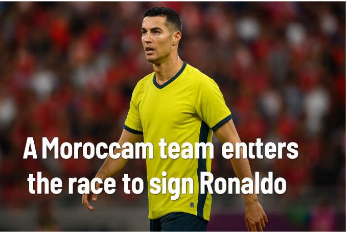 A Moroccan Team Enters the Race to Sign Ronaldo – Shocking Twist in the Football Transfer Market